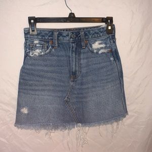 Abercrombie & Fitch Jean Skirt